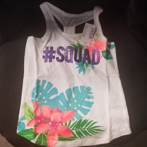 The Children's Place Big Girls Racer Back Tank XS